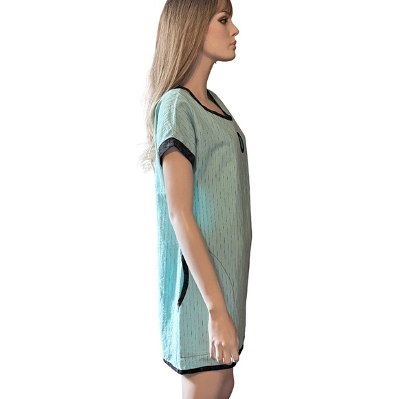 Red River Clothing Cindy Walsh Hand Made Tunic Dress Tank Pockets Oversize USA - Picture 11 of 16